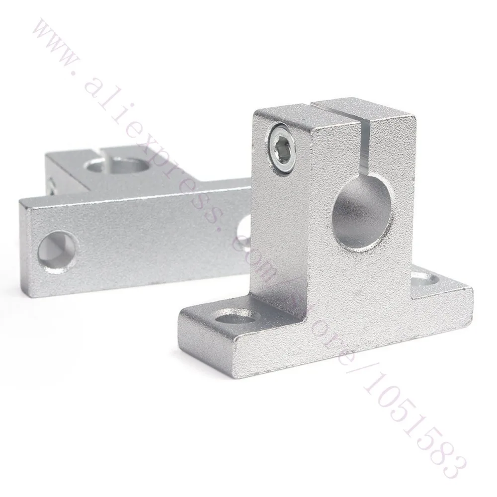 طابعة ثلاثية الأبعاد ، مسامير فولاذية ، محور خطي ، دعم عمود المقعد ، تثبيت المقعد ، مجموعة قاعدة للطابعة ثلاثية الأبعاد ، SK8 /SK10 / SK12 ، 4 قطعة