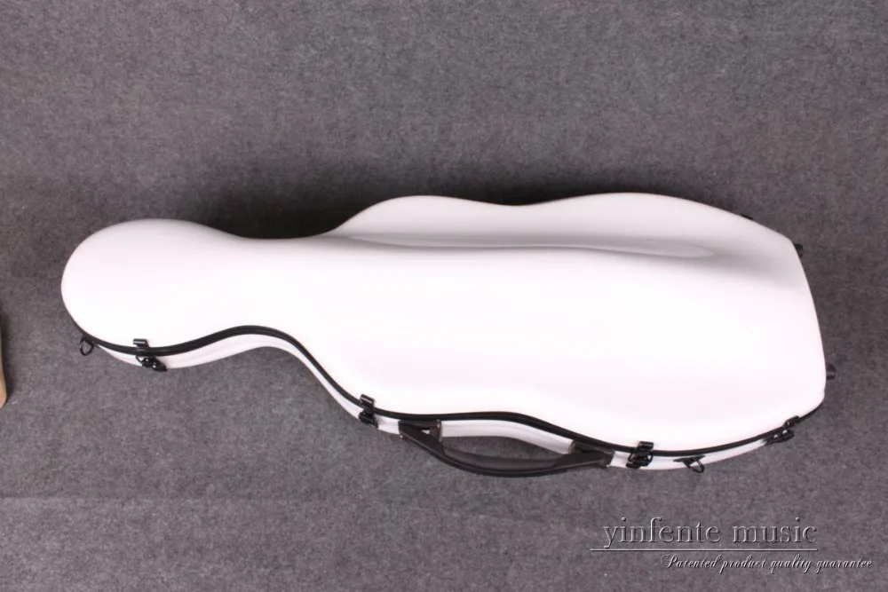 

New white Viola Case 16" Mixed carbon fiber durable strong High quality Dropshipping Wholesale 1 pcs