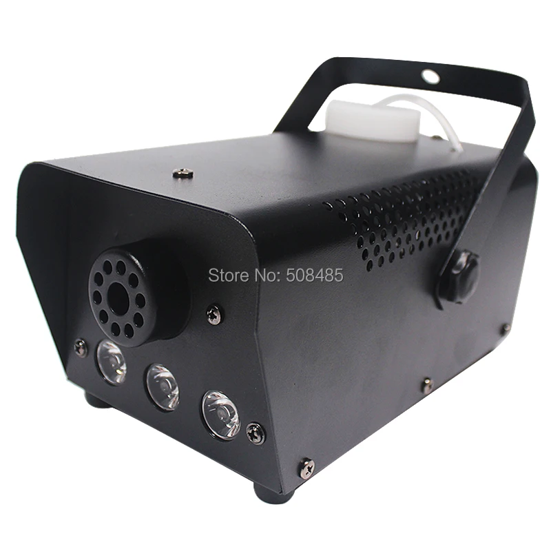 Mini 400W LED RGB Wireless Remote control fog machine pump dj disco smoke machine for party wedding Christmas stage LED fogger