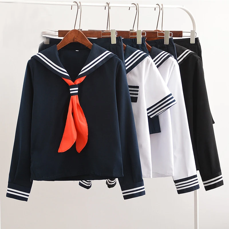 Nieuwe Stijl Japanse Anime Jigoku Shojo Cosplay Kostuum Hell Meisje Manga Cosplay Kostuums Jk Studenten Schooluniformen Matrozenpakje