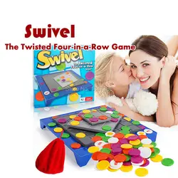 Funny intelligence  Swivel - The Twisted Four-in-a-Row Game Educatiional toys for children and adult