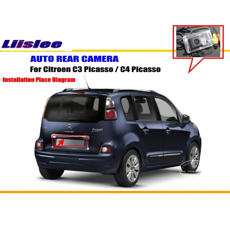 For Citroen C3 C4 Picasso Car Rearview Rear View Camera Backup Back Parking AUTO HD CCD CAM Accessories Kit