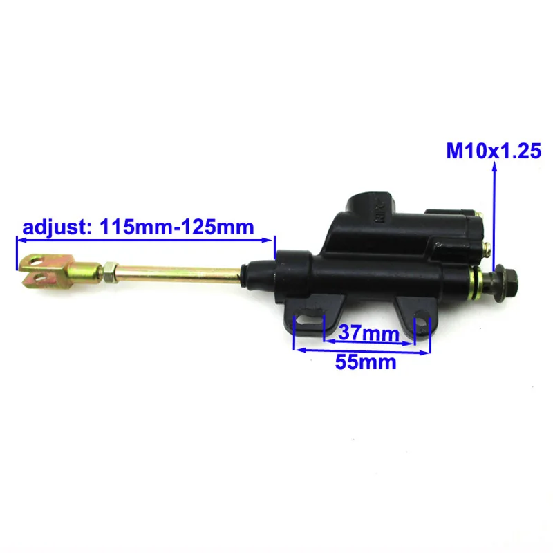 Rear Brake Master Cylinder Pump For 110 125 140cc Chinese CRF KLX TTR Piranha IMR GIO Demon Atomik SSR YCF Pitster Pit Dirt Bike