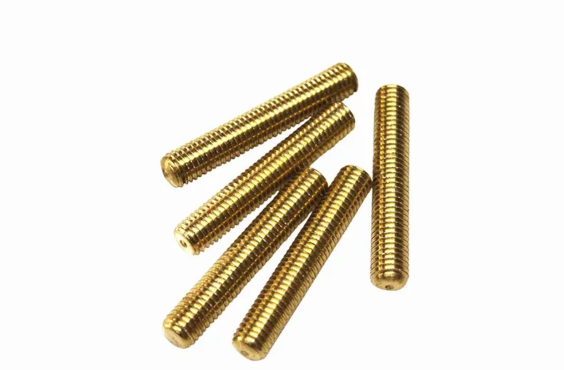 

2pcs M8 brass screw high quality copper screws home decoration bolt bolts 70mm-100mm length