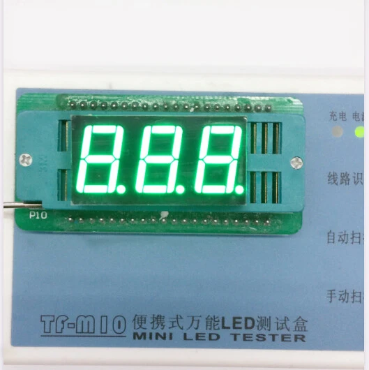 

100pc Common anode/Common cathode 0.56 inch digital tube 3 bit digital tube 0.56inches best Emerald digital tube Green