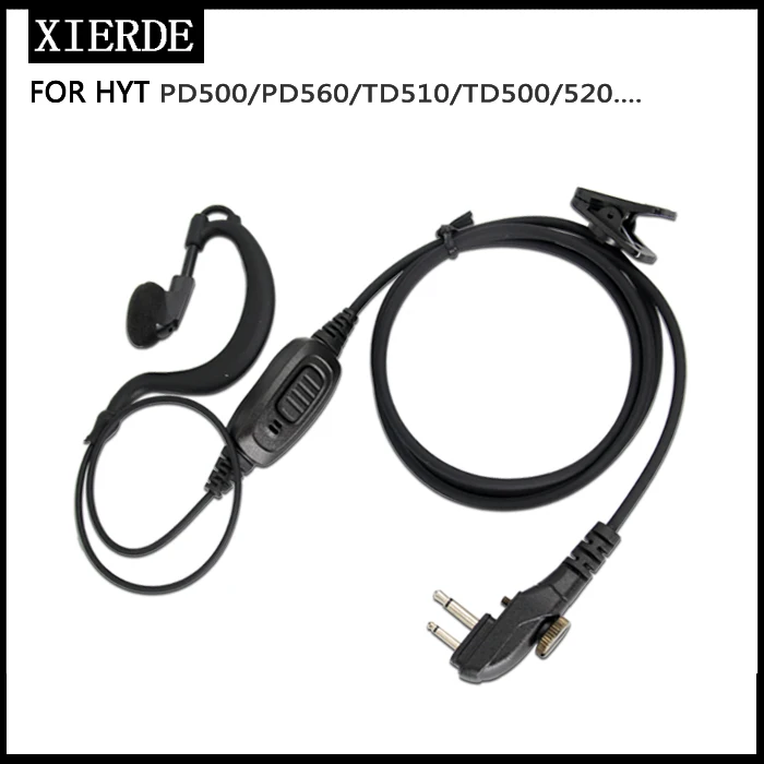 headphones for HYT TC500, TC600, TC700, TC610, TC500S, TC510  PD500  PD560 TD520 TD510 go and chat walkie talkie