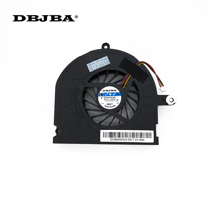 

Laptop CPU Cooling Fan for Toshiba Qosmio X300 X305 X305-Q705 fan KB0705HA-8A83 AB0905HX-S03 (F295-HK) 3 PIN Fan