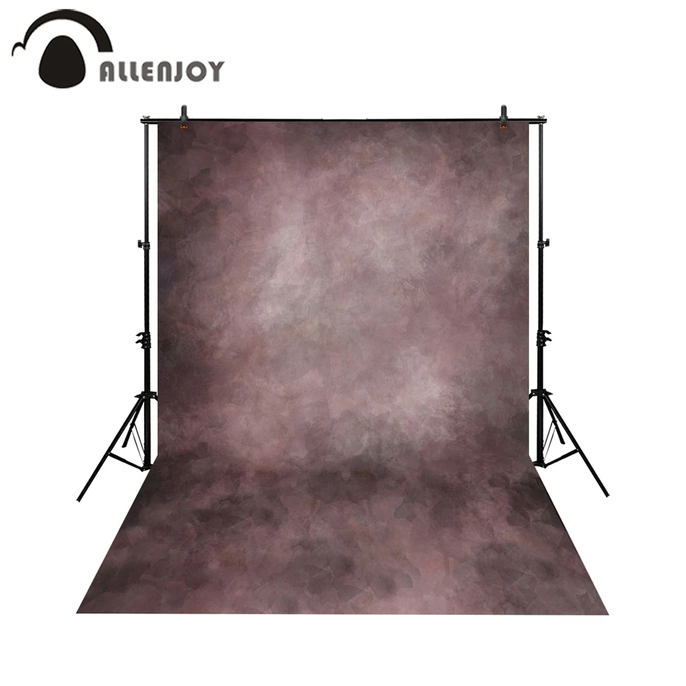 Фон для фотосъемки Allenjoy, винтажные темно-коричневые обои для студийной фотосъемки