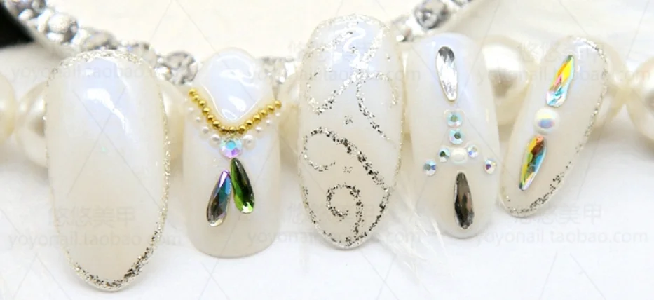 Verschiedene Formen Mix 100 Stück/Beutel 26 Farben Flache Glas-Kristall-Strassperlen zum Aufkleben für Nagelkunst Handgemachtes Basteln DIY-Dekoration – Detail 7