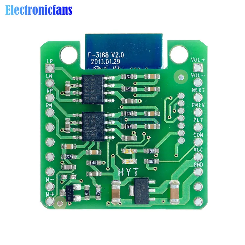 5W+5W Bluetooth 4.0 CSR8645 Amplifier Board Bluetooth APT-X Hifi Audio Stereo Receiver AMP Module DC 3.3-4.2V Top Sound Quality