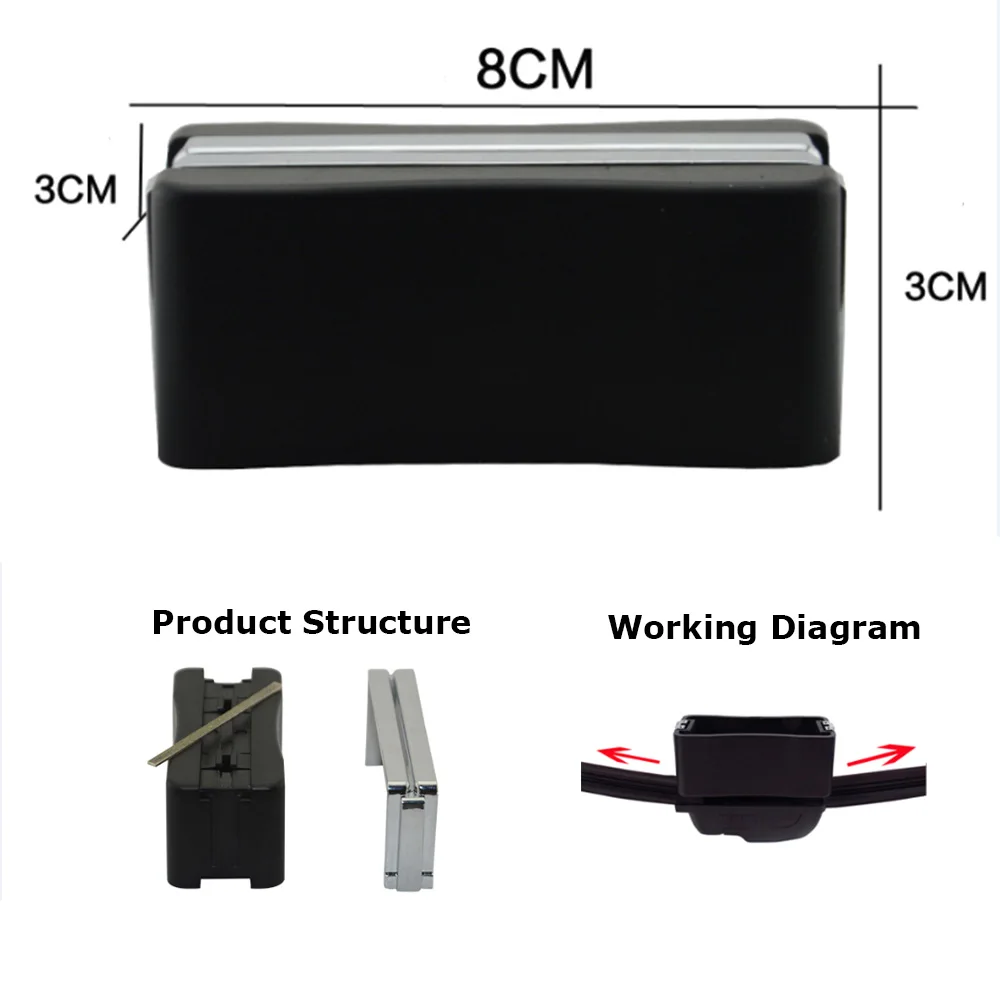 Universal Car Wiper Repair Tool Automobile Windshield Wiper Wizard Blades Restore Renovator Brushes Restorer Cleaner Accessories