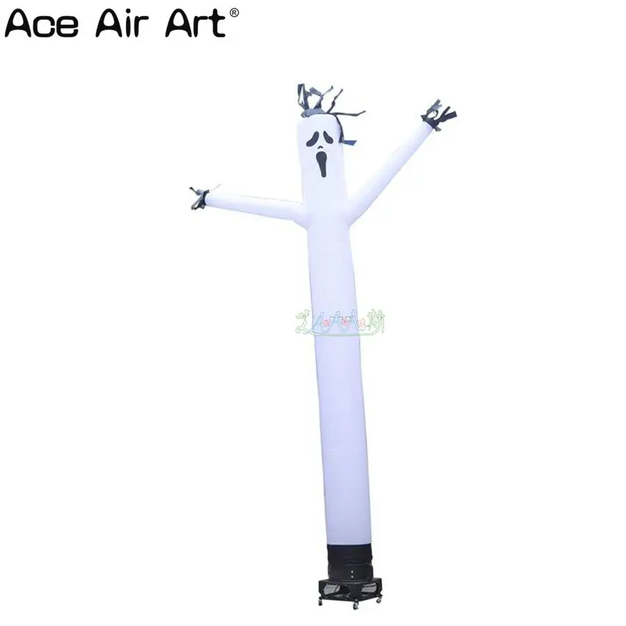 Colorful One Legs Inflatable Sky Air Dancer Ghosts For Promotion Activity Halloween