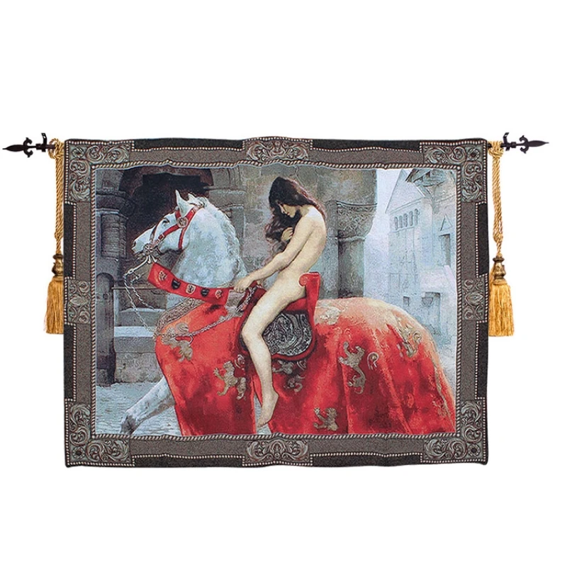 Belgium Tapestry European Paintings Digital Jacquard Technology 