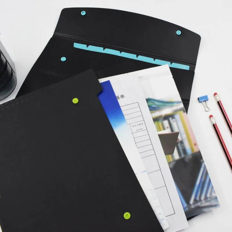 Multi-layer Map A4 Student Orgel Bestand Plastic Papier Data Tas Filing Producten 5 Index Document Zak