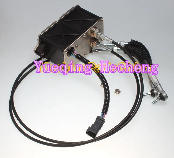 Throttle Motor 120-0002 6 Wires square connector for 312B Excavator