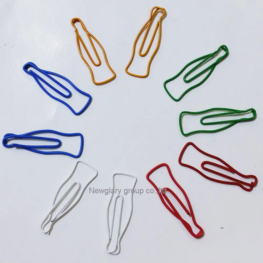 100pcs/lot  Everyday Objects  Paper Clips Creative Interesting Bookmark Clip Memo Clip Shaped Paper Clips for Office School Home