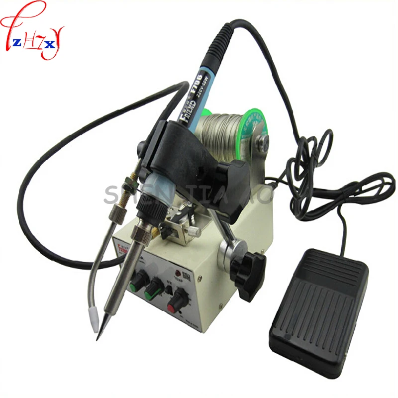 

1pcs Automatic tin feeding machine constant temperature soldering iron Teclast iron F3100 multi-function foot soldering machine