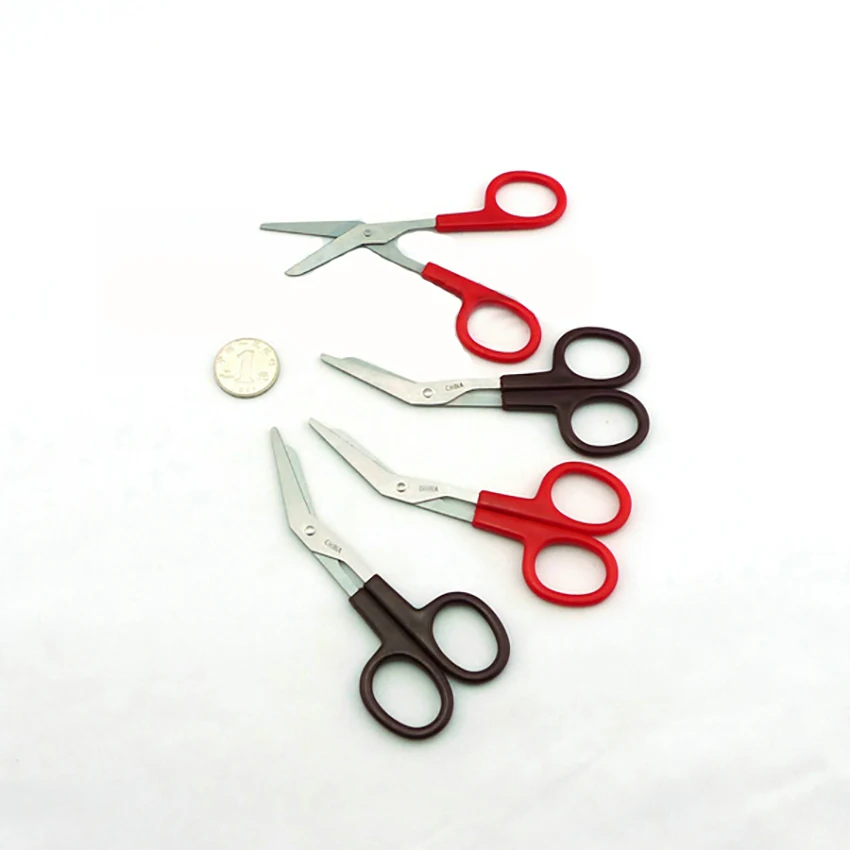 Ciseaux à bandes en acier inoxydable de 12cm, ciseaux à bandes pour soins infirmiers, parfaits pour les opérations chirurgicales, les soins infirmiers et les soins à domicile
