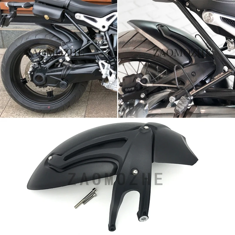 

Motorcycle rear Fender Mudguard For BMW R ninet 2014 2015 2016 2016 Tire Hugger Fender Black Silver For BMW R NINE T R9T R 9 T