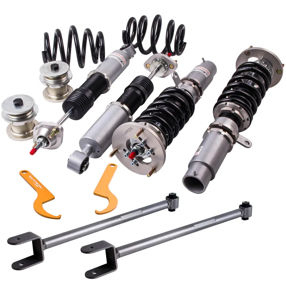 Coilovers Suspension Kit For BMW E46 98-05 330i 328i 318i Spring Strut 320i 323i 325i M3 24 Ways adj. Damper