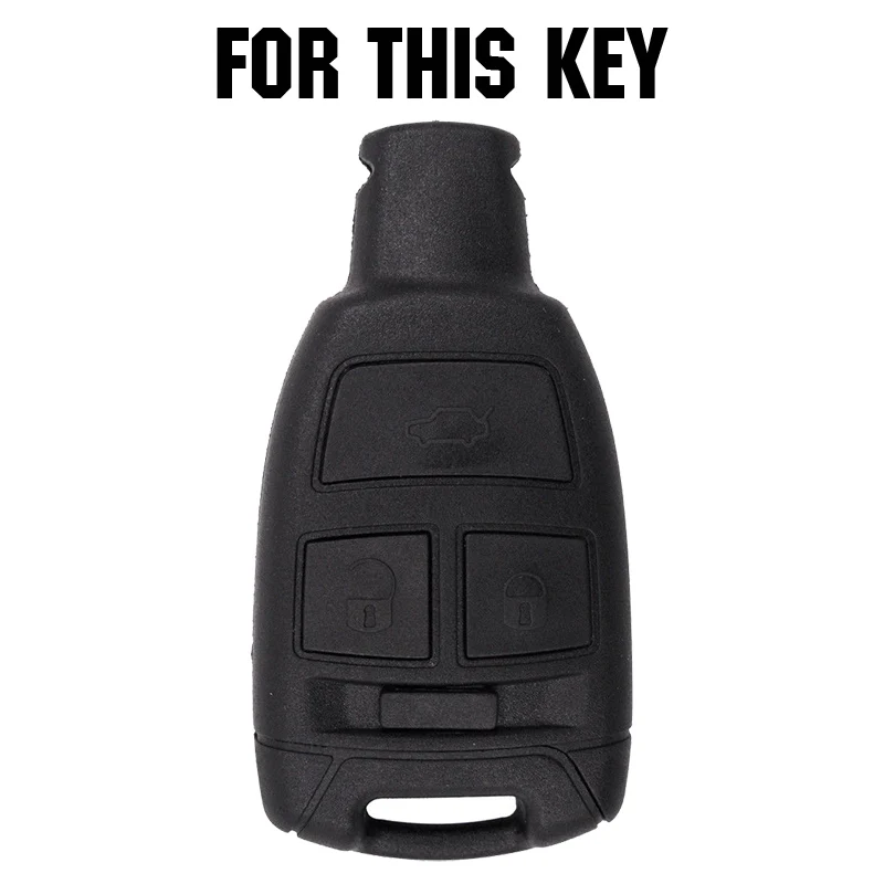 Silicone Car Key Case For Fiat Croma Bravo Cover Keyless Remote Fob Shell Skin Holder Protector