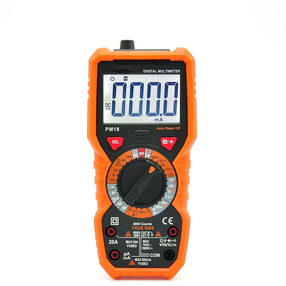 

Frequency Multi-function Maintenance Voltage meter Electrical Instrumentation Small Digital Display New Instrument Tester