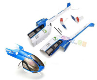 XK K124 RC Helicopter Spare parts body shell motor servo propellers blades shell landing gear receiver remote controller etc.