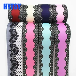 38MM 10 Yards Flowers Print Ribbon Edge Cartoon DIY Handmade Materials Bow Accessories Handicraft Decoration Grosgrain