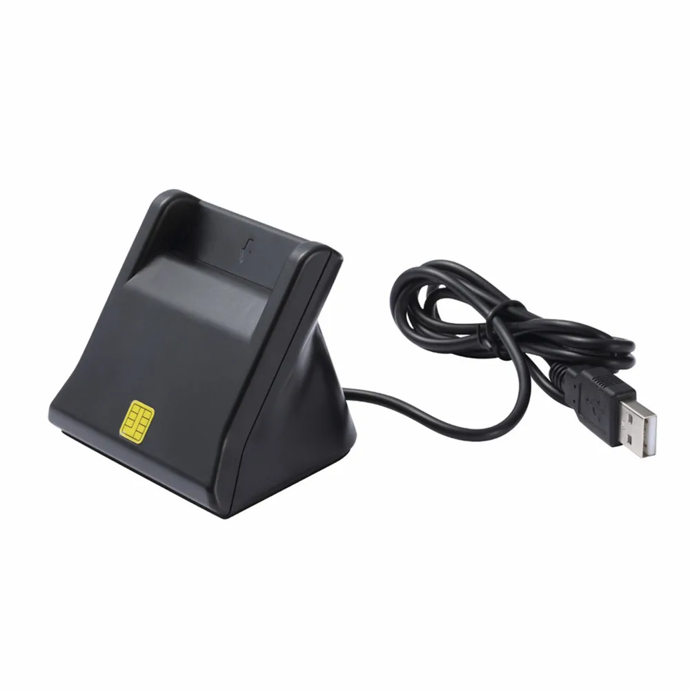 ZW-12026-3 EMV USB Smart Card Reader DOD Military USB Common Access CAC Smart Card Reader ISO7816 For IC/ID Card