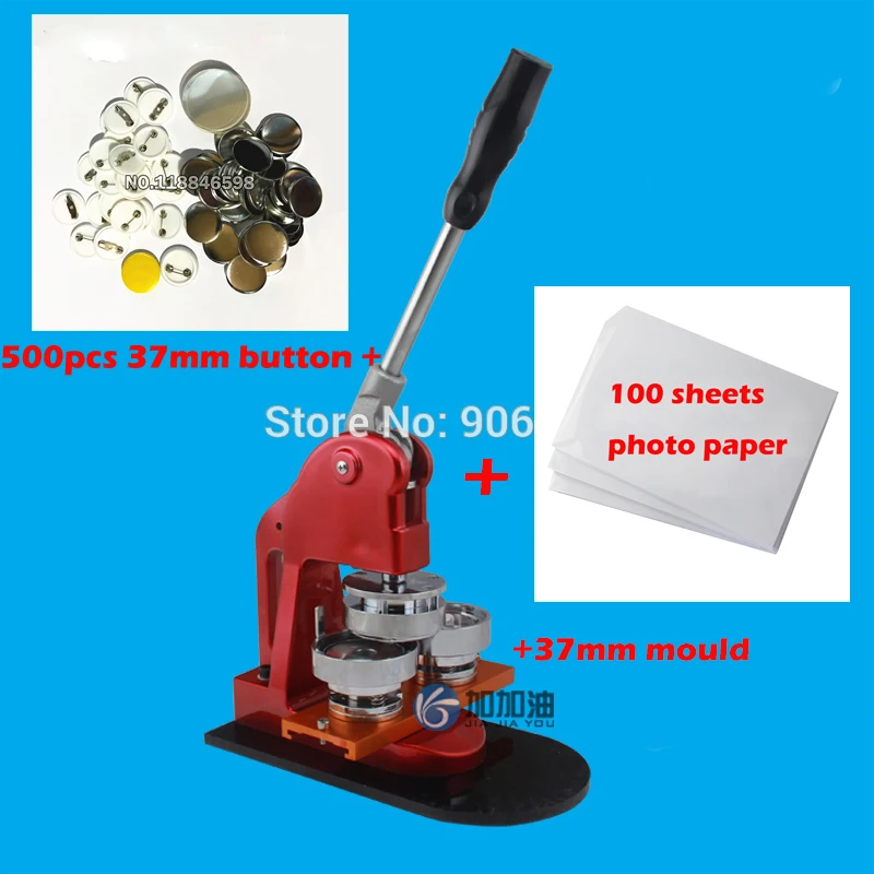 New Button Maker Main button badge making machine including 1-1/2