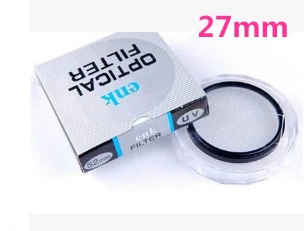 캐논 니콘 소니 DSLR SLR 카메라용 UV 디지털 필터 렌즈 보호기, 렌즈 프로텍터, 25mm, 27mm, 30mm, 30.5mm, 39mm