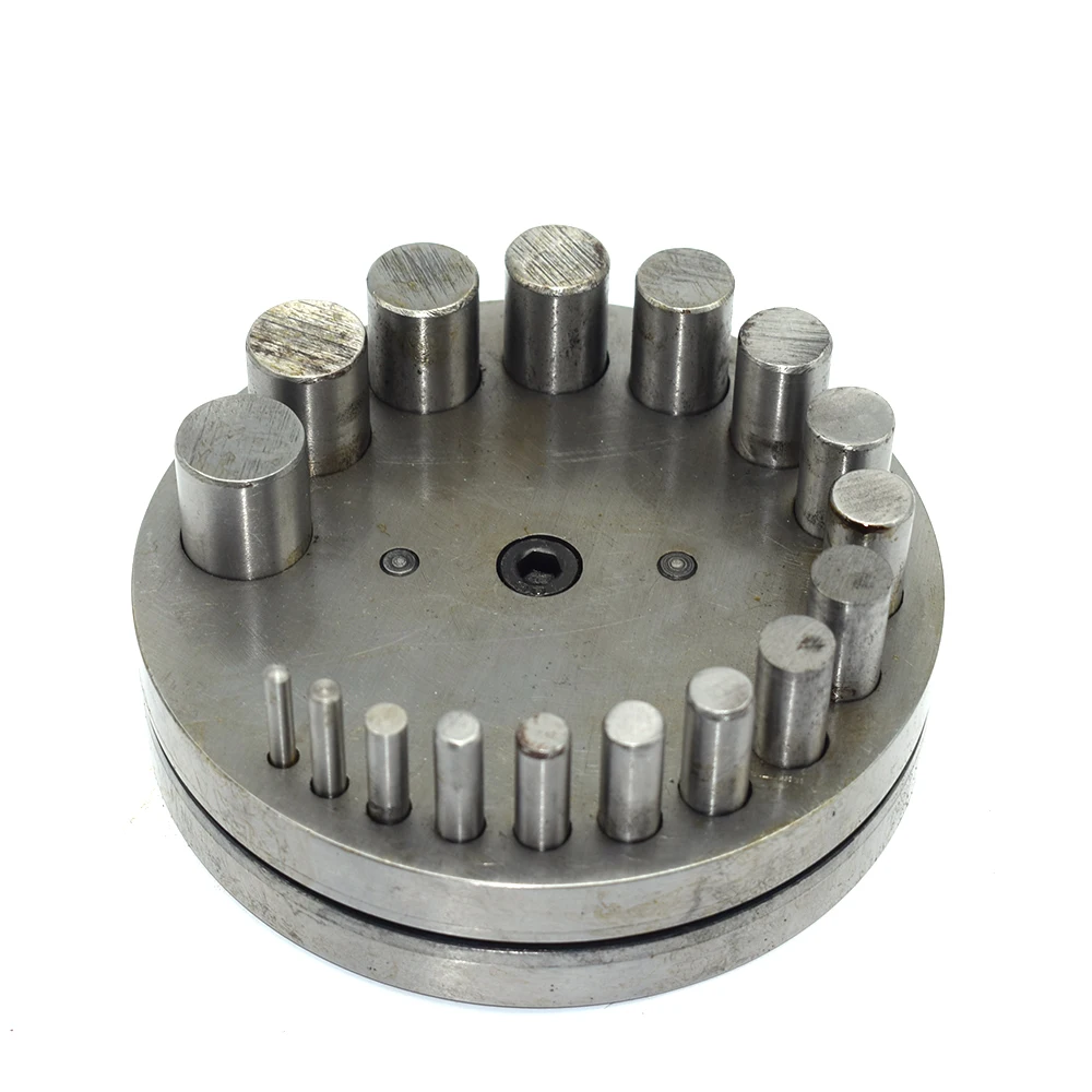 

Metal Round Disc Cutter Cutting Hole Circle Punch Puncher 17 Die Jewellers Tool