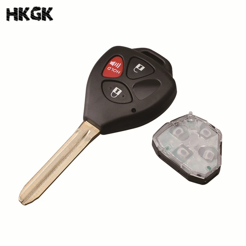 3Buttons Remote Key For Toyota Camry Rav4 2006-2010 315Mhz For Toyota HYQ12BBY Original key  G Chip