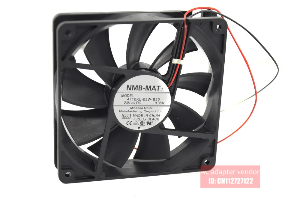 NMB -MAT 4710KL-05W-B50 12025 0.38A 24V inverter cooling fan new