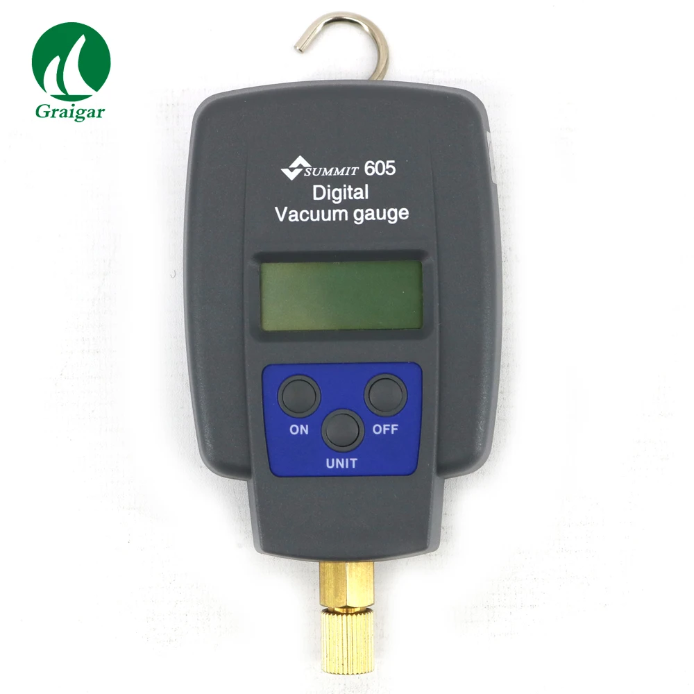 New SUMMIT-605 Digital Vacuum Gauge with LCD Backlight