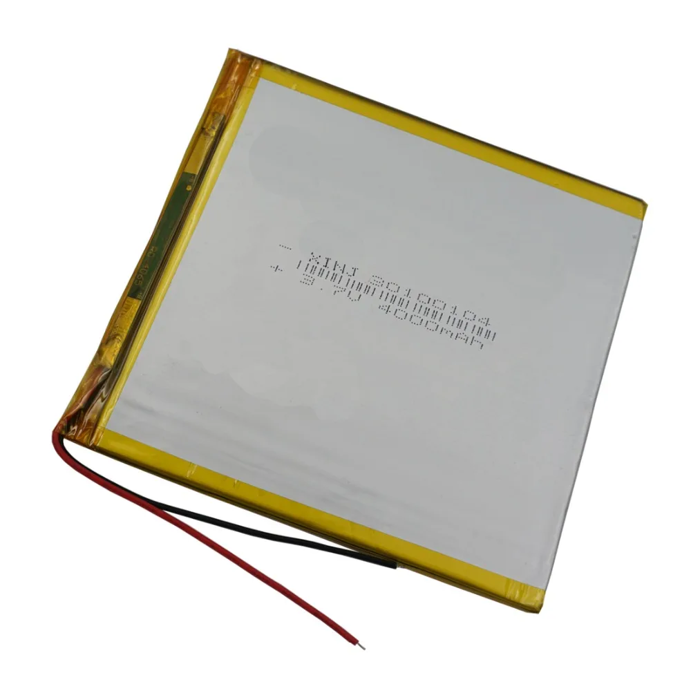 

3.7V 4000 mAh 14.8Wh Rechargeable Li-Polymer Li Lithium Battery 30100104 Lipo For GPS Power Bank E-Book MID Tablet PC