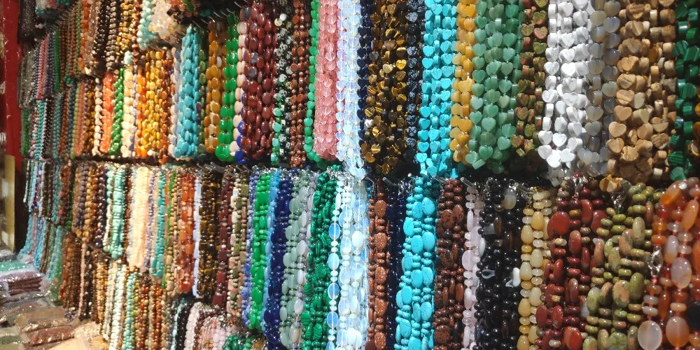 Wholesale natural stone necklace tiger eyes stone necklace quartz stone necklace 24 colors optional 16x16  18 inches