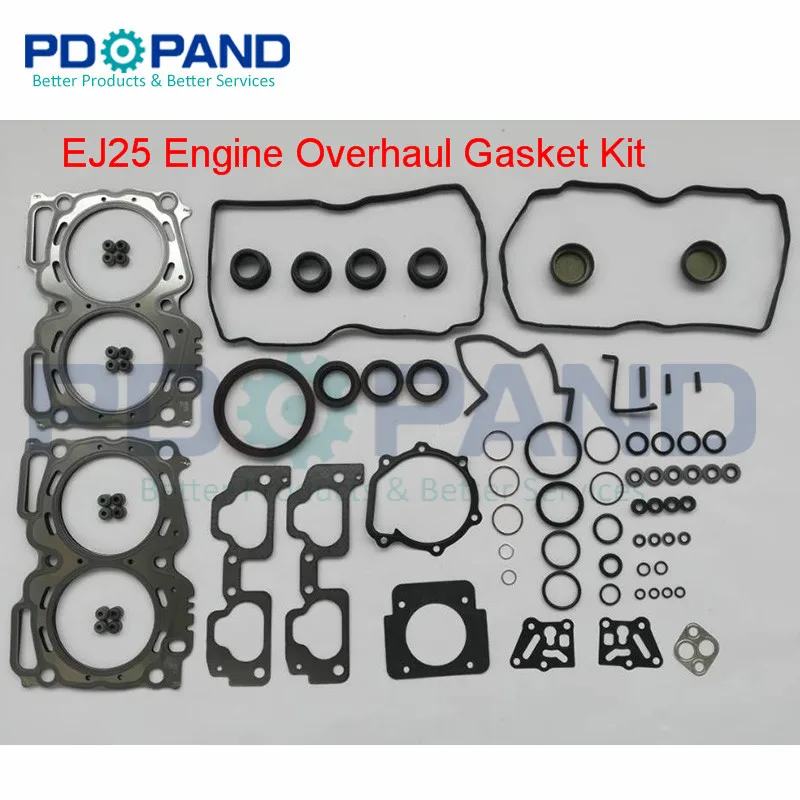 

EJ25 Engin Complete Gasket Set 10105AB160 For SUBARU Forester SH 2.5XS 2010/SG 2.5XT/Legacy 2.5I /Outback