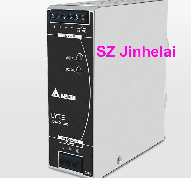 

DELTA DRL-24V120W1AS Authentic original Switching power supply 5A 120W Din Rail Power Supply Series