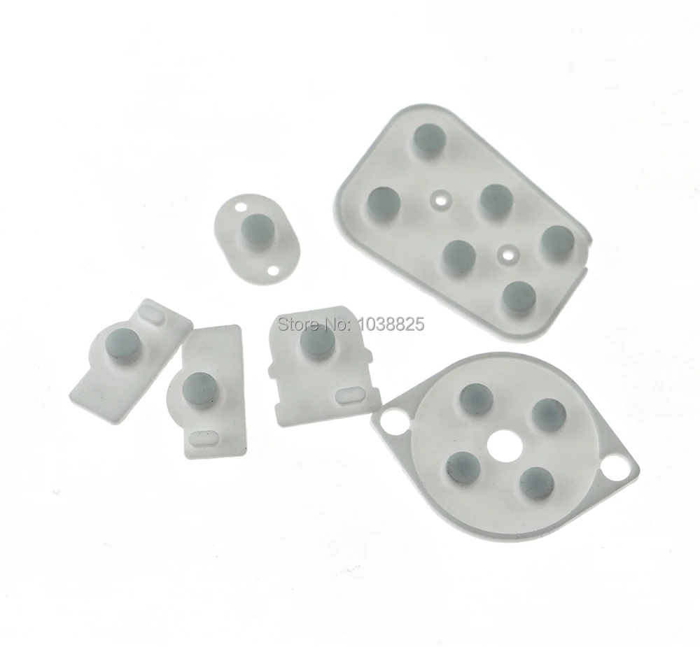 100 مجموعات/وحدة استبدال السيليكون المطاط الوسادة X Y D سادة أزرار لنينتندو N64 تحكم الفرح سادة موصل زر