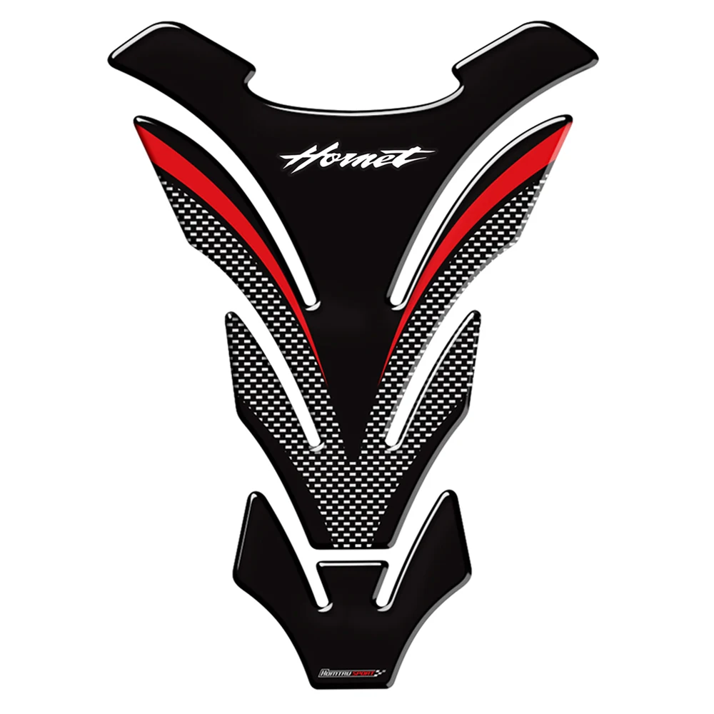 For Honda Hornet CB600F CB650F CB250 CB1000R Tankpad 3D Carbon-look Motorcycle Tank Pad Protector Decals