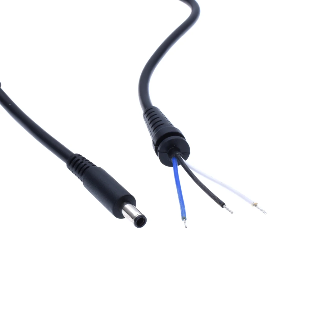 4.5x3.0 mm/4.5*3.0 mm DC Power Male Tip Plug Connector With Cord / Cable for Dell Laptop Power Adapter Charger