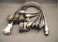Linear scale connecor round 7DB male change to 9DB female connector
