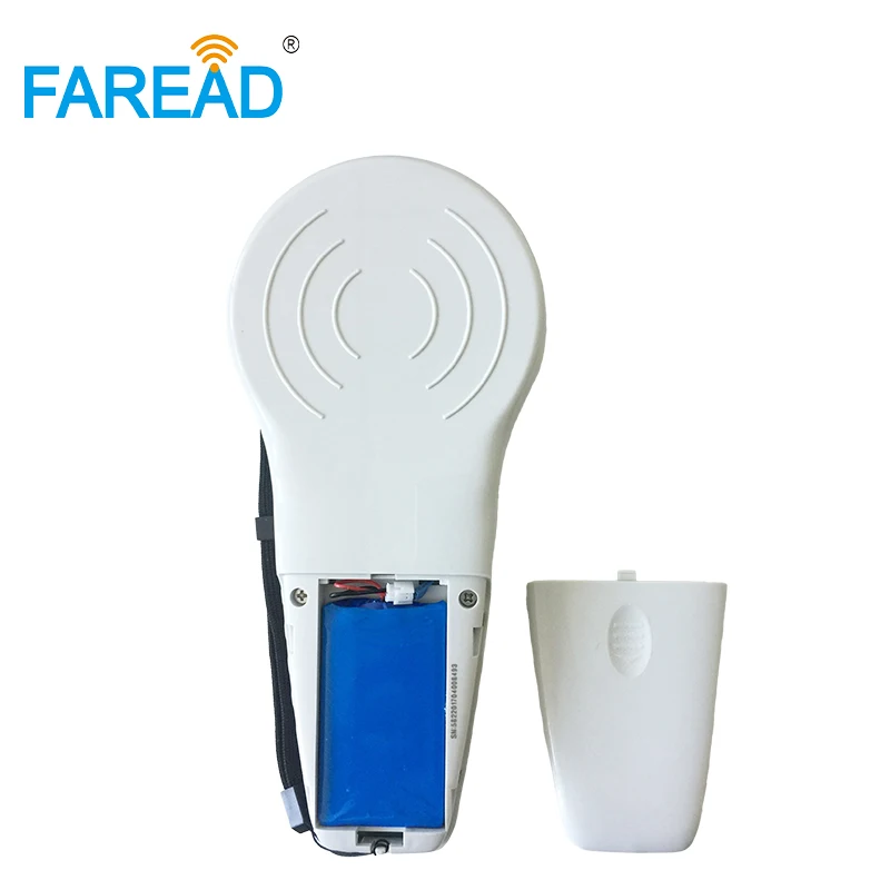 FRD5100 Bluetooth-compatible rechargeable scanner ear tag Animal RFID animal ID reader 134.2Khz/125KHz pet dog microchip arowana