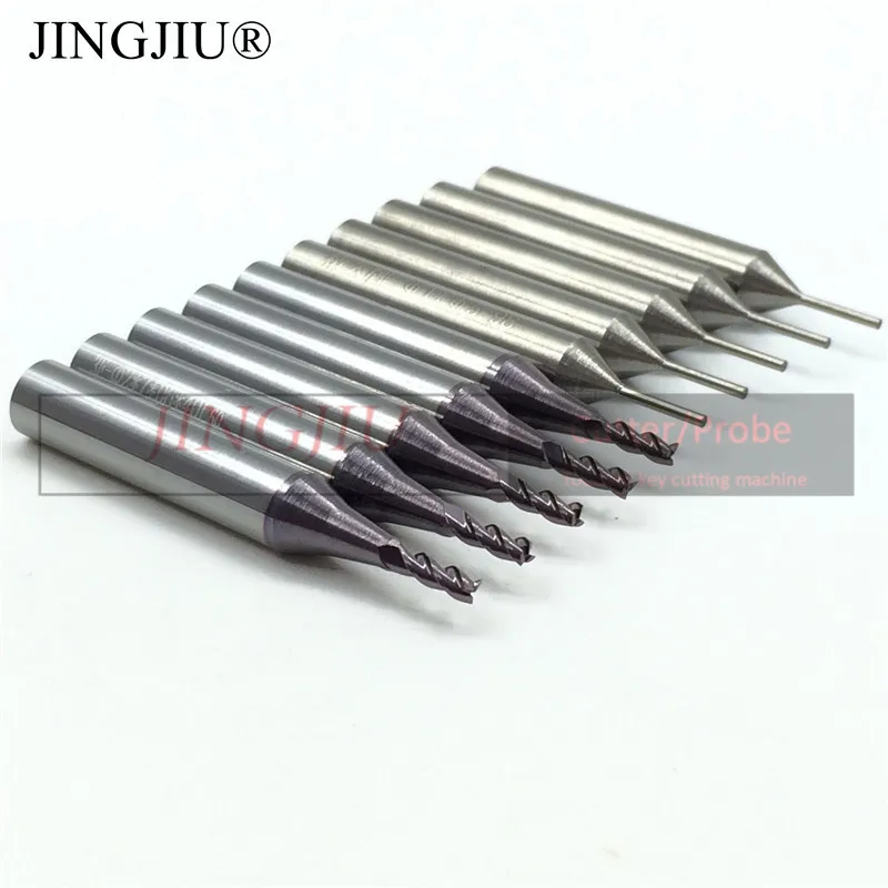 (10pcs)JINGJIU Brand 2.0mm Cutter & Tracer Point 1.0mm for Miracle A5/A7/A9 /SEC-E9z&E9z Pro Key Cutting Machine Locksmith Tool