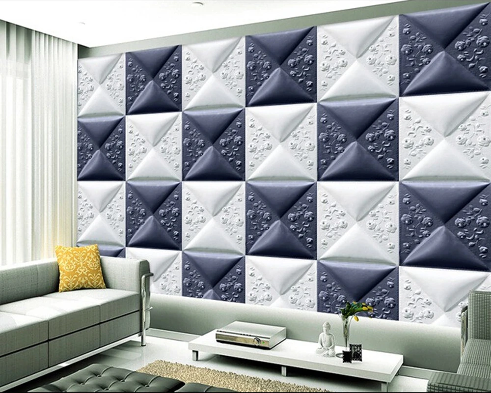 

Custom 3d wallpaper,rose panels soft package murals for the sitting room the bedroom TV setting wall papel de parede