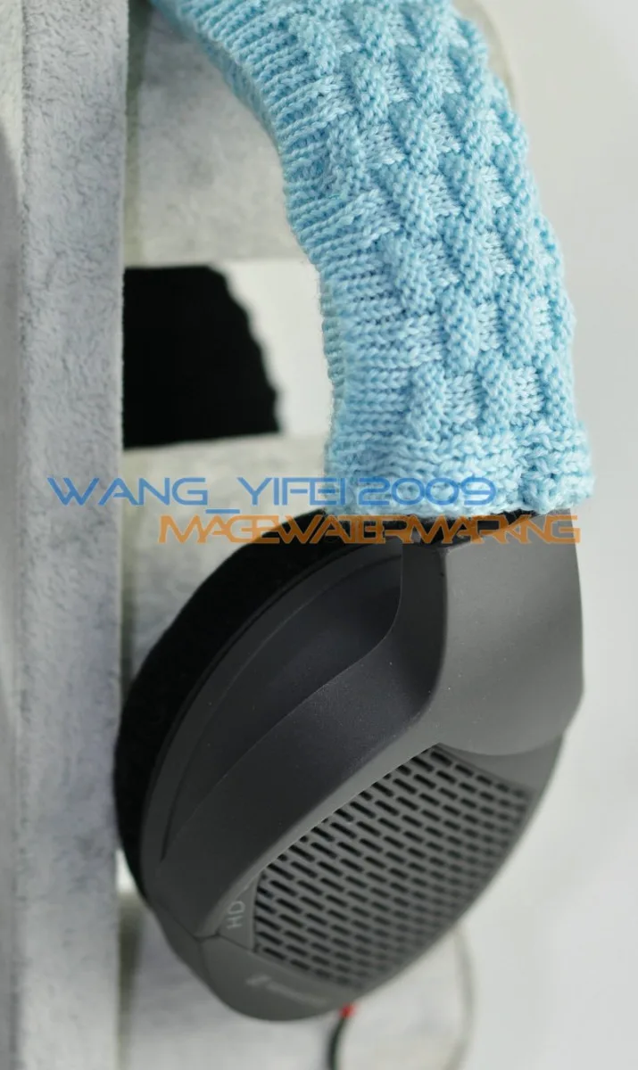 Cuscino per fascia in pura lana per Sennheiser HD 418 419 428 429 439 438 448 449 fascia per cuffie sopra l'orecchio Top Up sostituisci i cuscinetti