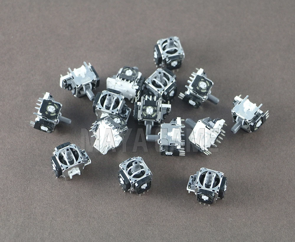 Ocgame ปุ่ม3D อนาล็อกใหม่ดั้งเดิม50ชิ้นปุ่มจอยสติ๊กสำหรับ PS4 PlayStation 4ไร้สายจอยควบคุมเกมสีดำ