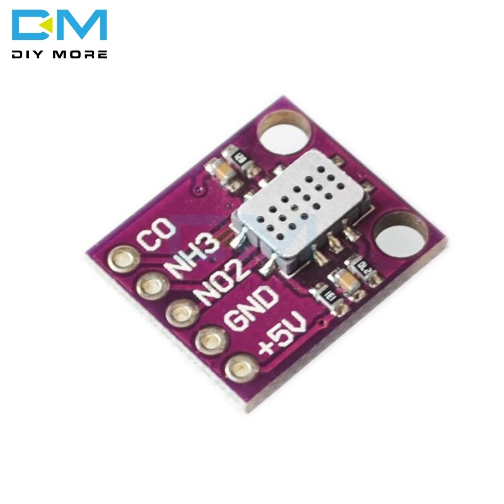 MICS-6814 Gas Sensor Board Module Air Quality CO VOC NH3 Nitrogen Oxides Gas Sensor 1000ppm