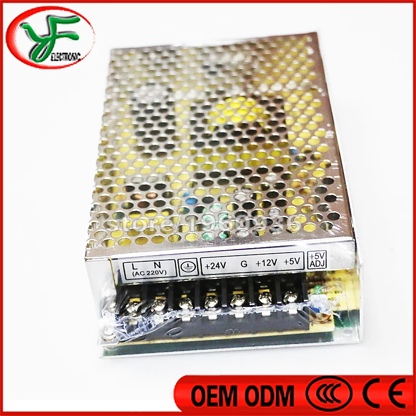 

Free shipping 24V 1.5A/12V 6A / 5V 2A Switching Power Supply 100~ 260VAC for Arcade machine cabinet accessories JAMMA MAME